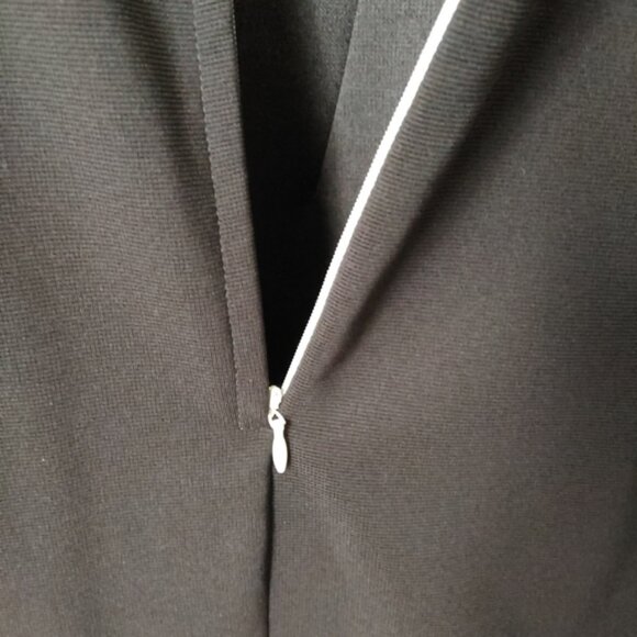 Michel Antoni Collection Black cream Dress size 14W - Picture 10 of 12